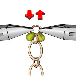 Through the Grapevine Magatama Necklace Instructions